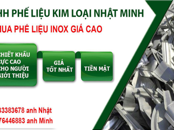 Thu mua phế liệu inox giá cao tại Tphcm và Toàn Quốc