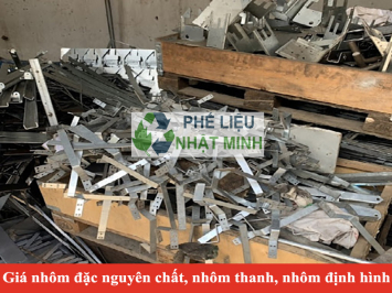 Giá nhôm đặc nguyên chất, nhôm thanh, nhôm định hình phế liệu