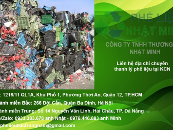 Đại lý thu mua phế liệu khu công nghiệp Nhựt Chánh