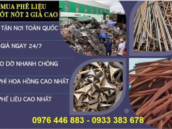 Thu mua phế liệu KCN thốt nốt 2 giá cao