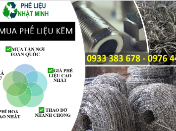 Thu Mua Phế Liệu Kẽm Giá Cao