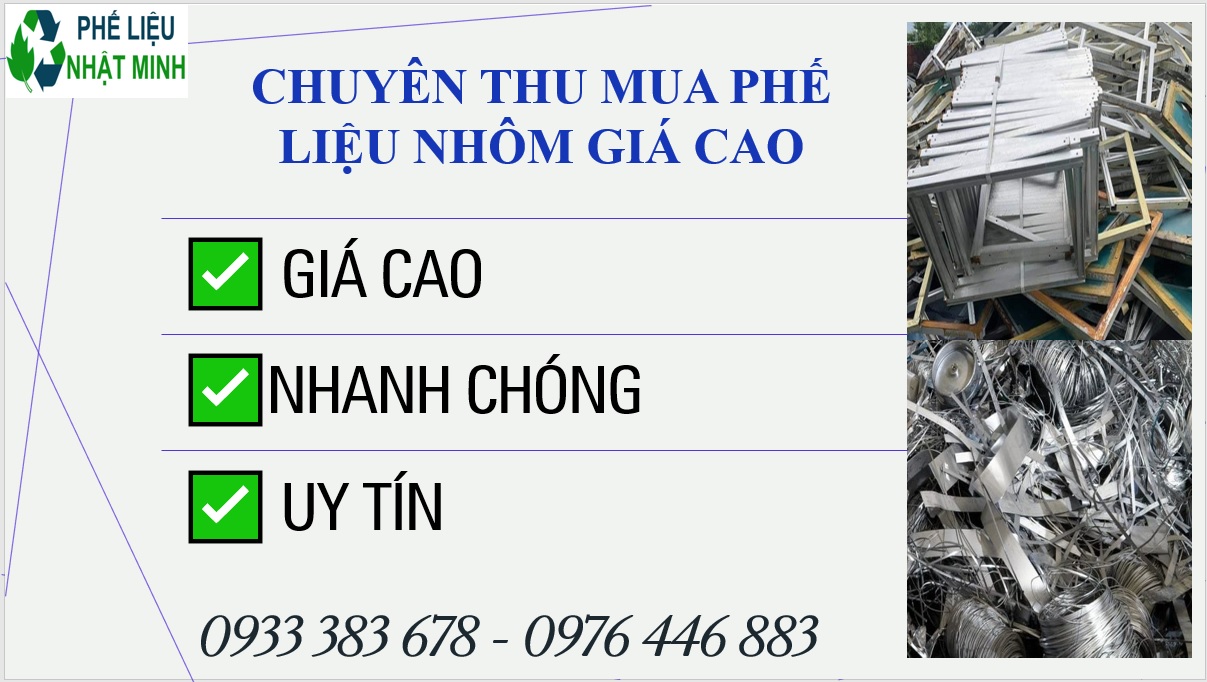 Thu mua phế liệu nhôm, thu mua phe lieu nhom