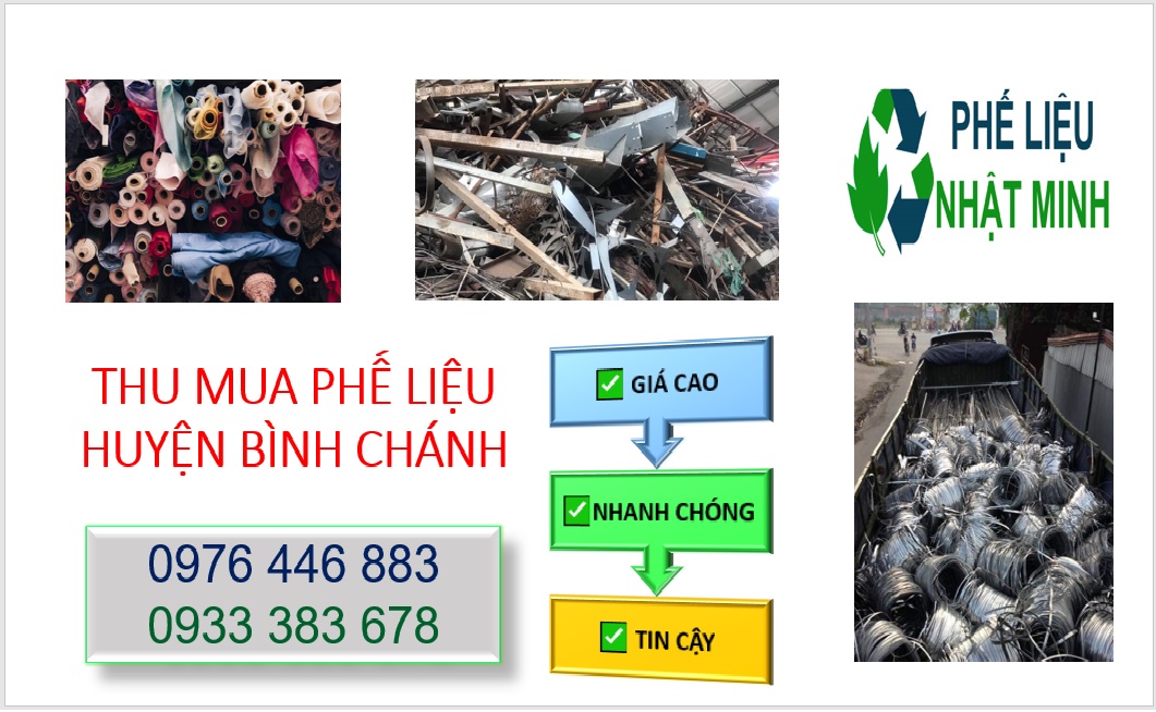 Thu mua phế liệu Huyện Bình Chánh