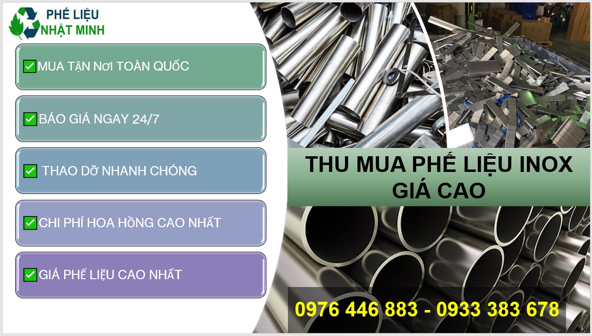 Thu mua phế liệu inox, thu mua phe lieu Inox