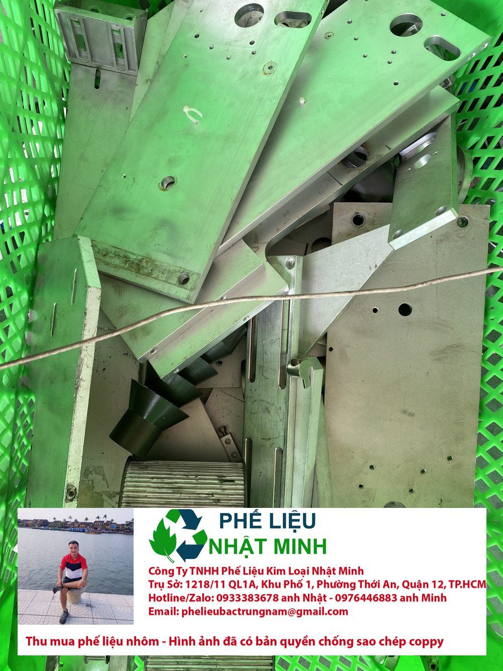Hình ảnh có bản quyền 1: Thu mua phế liệu nhôm - Nhật Minh