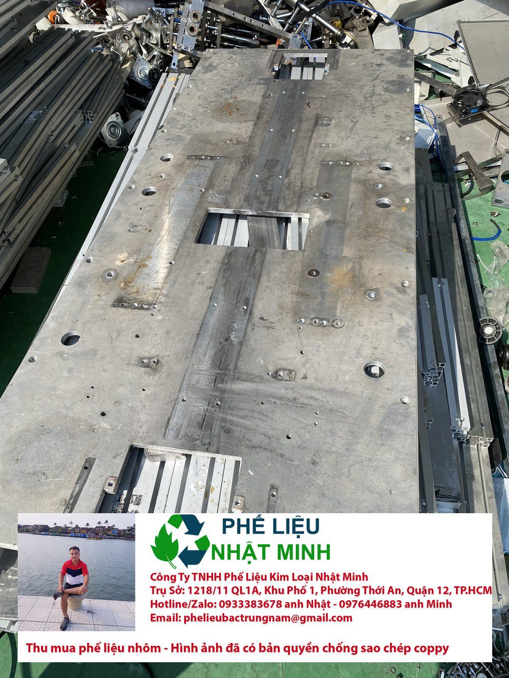 Hình ảnh có bản quyền 3: Thu mua phế liệu nhôm - Nhật Minh