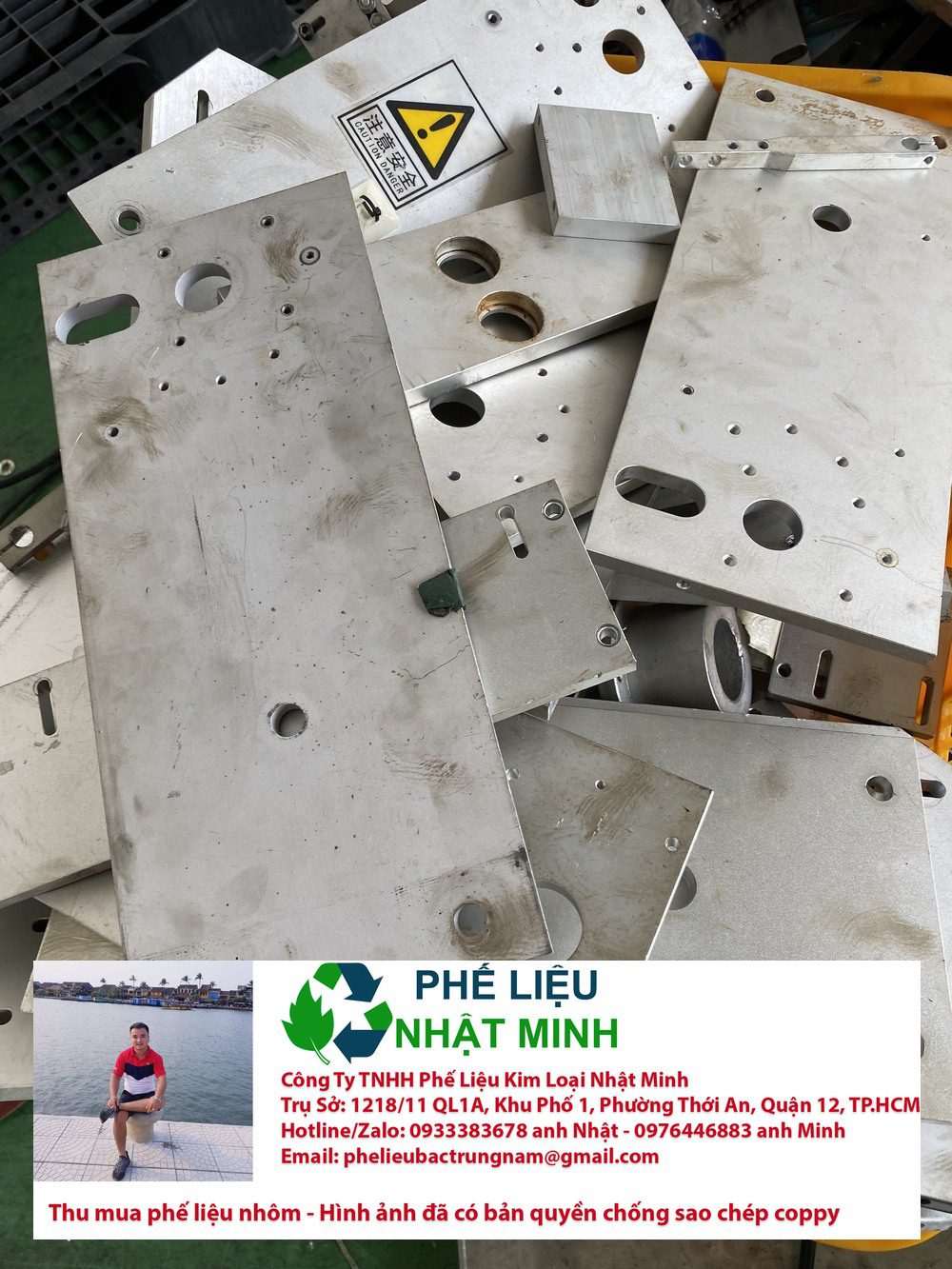 Hình ảnh có bản quyền 4: Thu mua phế liệu nhôm - Nhật Minh