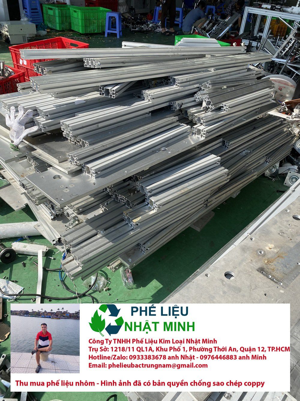 Hình ảnh có bản quyền 5: Thu mua phế liệu nhôm - Nhật Minh