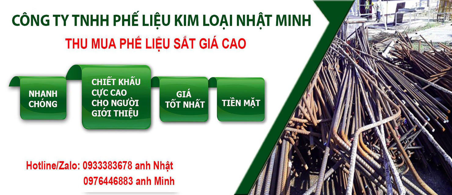 Phế liệu Nhật Minh: Thu Mua Phế Liệu Sắt Thép Giá Cao